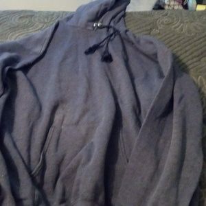 Champion ECO Authentic XL hoodie  dark blue /gray